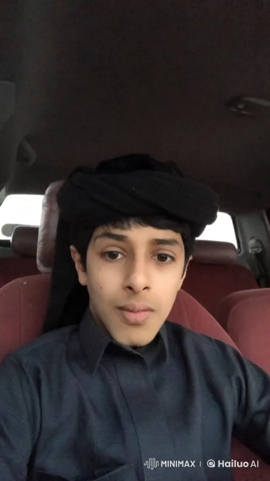 Man Smoking in Red-Upholstered Car – AI Generated Video | Hailuo AI