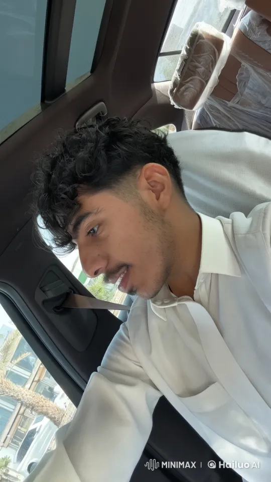 Man Smoking in Car, Reflective and Serene Scene – AI Generated Video | Hailuo AI