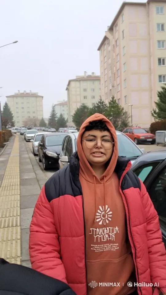 Young Person Enacts Dramatic Scene in Residential Area – AI Generated Video | Hailuo AI
