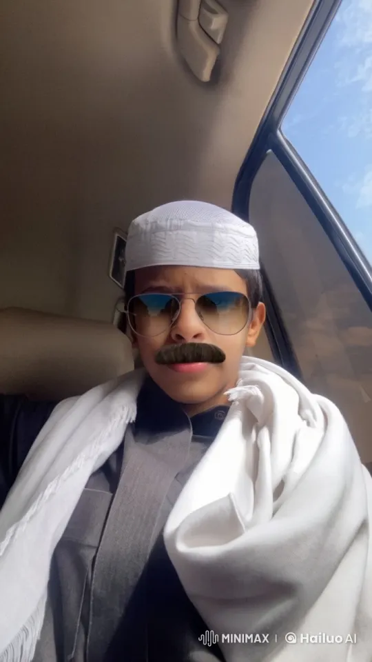 Traditional Outfit, Smoking in a Calm Setting – AI Generated Video | Hailuo AI