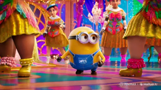 Minion in Astolfo Outfit at Whimsical Carnival Ball – AI Generated Video | Hailuo AI