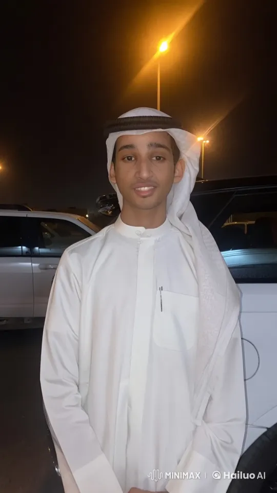 Man Smoking in Dim Parking Lot at Night – AI Generated Video | Hailuo AI