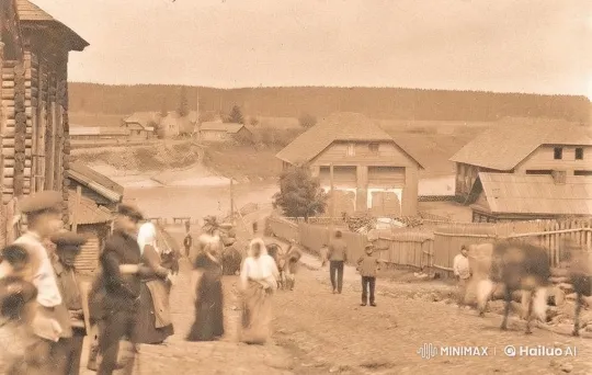 Historic Beshankovichy: Tranquil Riverfront Township Life – AI Generated Video | Hailuo AI