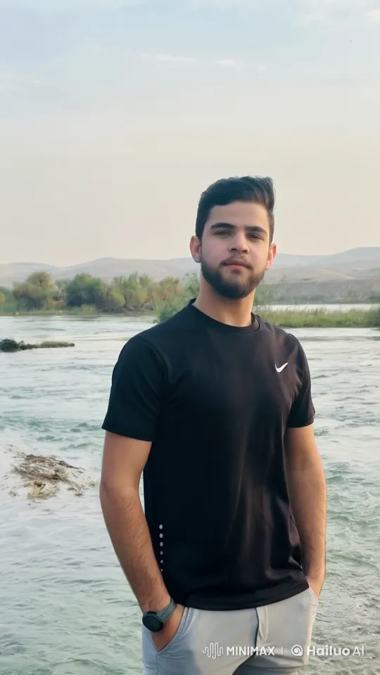Young Man Meets Elegant Woman by Flowing River – AI Generated Video | Hailuo AI