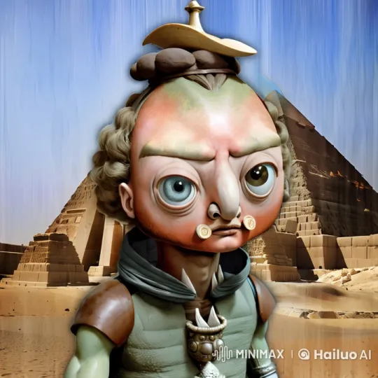 Young Adventurer Explores Ancient Pyramid's Mysteries – AI Generated Video | Hailuo AI