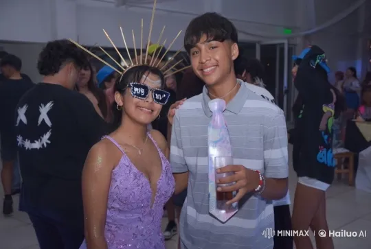 Dramatic Confrontation at Festive Indoor Party – AI Generated Video | Hailuo AI
