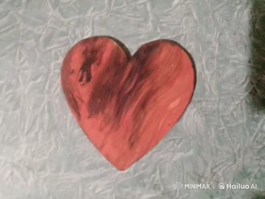 Heart-Shaped Canvas Transforms into 3D Artwork – AI Generated Video | Hailuo AI