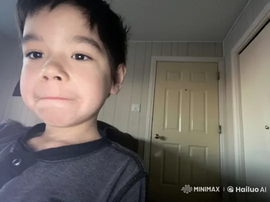 Child Surprised by Police Arrest in Wooden-Panelled Room – AI Generated Video | Hailuo AI