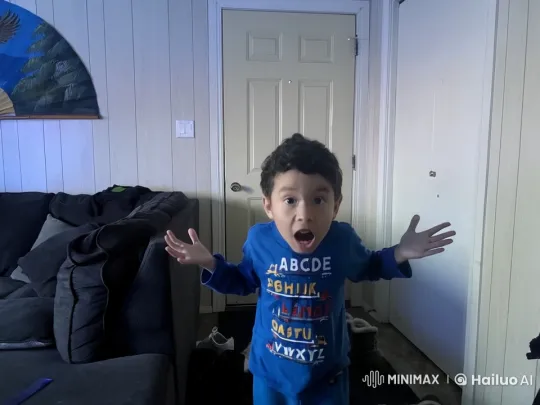 Child Arrested by Police in Living Room – AI Generated Video | Hailuo AI