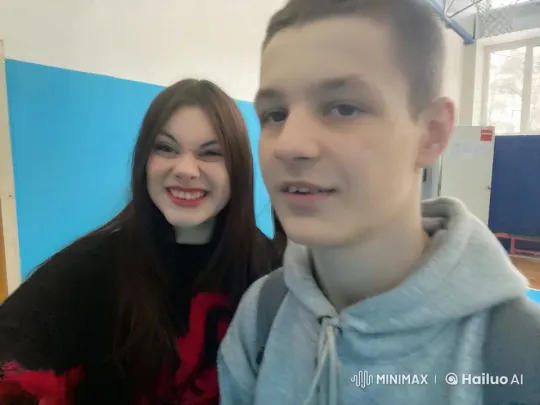 Young Couple Sharing a Tender Moment in a Gymnasium – AI Generated Video | Hailuo AI