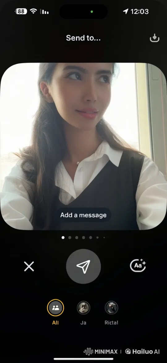 Young Woman Smoking by Window in Live2D Animation – AI Generated Video | Hailuo AI