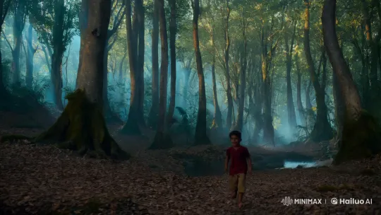 The Jungle of Silence: Aarav's Encounter with the Unknown – AI Generated Video | Hailuo AI