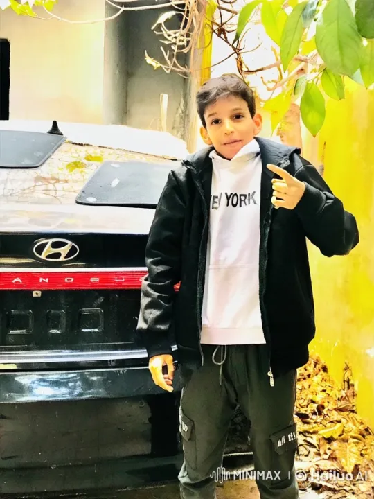 Young Man Smoking by Hyundai in Narrow Space – AI Generated Video | Hailuo AI