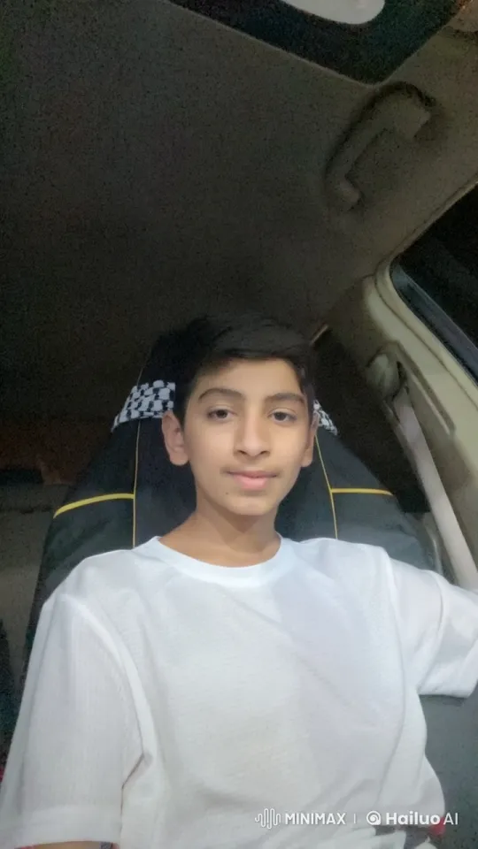 Young Person Smoking in Dimly Lit Car at Night – AI Generated Video | Hailuo AI