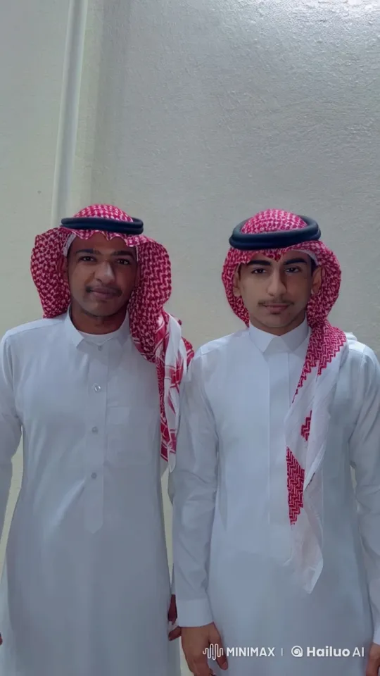 Traditional Attire and Calm Interactions in Minimal Setting – AI Generated Video | Hailuo AI
