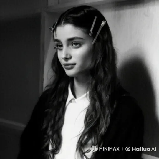 Young Woman Smoking Cigarette in Introspective Mood – AI Generated Video | Hailuo AI