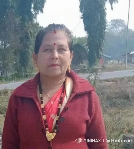 Middle-Aged Woman in Red Walks in Serene Rural Setting – AI Generated Video | Hailuo AI