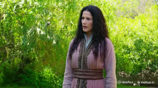 Traditional Attired Women's Intense Garden Confrontation – AI Generated Video | Hailuo AI