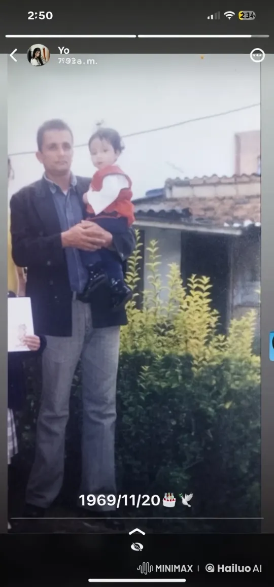 Man Kisses Baby Amidst Serene Outdoor Setting – AI Generated Video | Hailuo AI