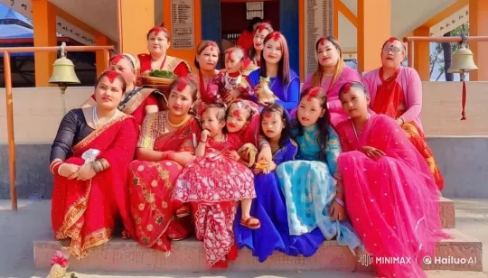 Traditional Festival Dance Celebration in Live2D – AI Generated Video | Hailuo AI