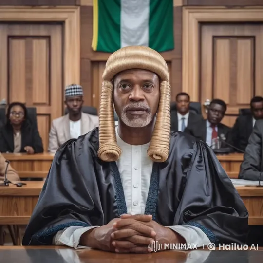 Nigerian Judge Discusses Constitutional Human Rights – AI Generated Video | Hailuo AI