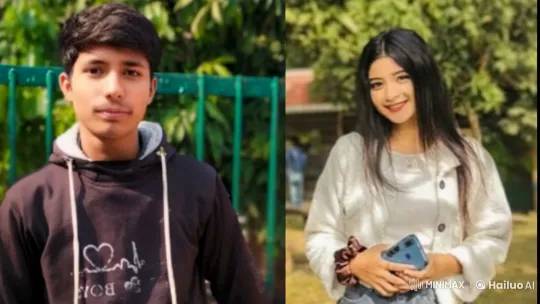 Young Couple's Tender Kiss in Outdoor Setting – AI Generated Video | Hailuo AI