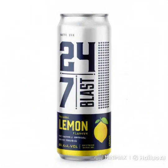 24/7 Blast Ad: Vibrant Lemon Explosion on Korea's Streets – AI Generated Video | Hailuo AI