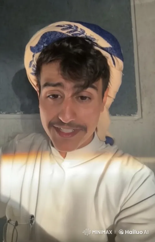 Man in White Attire Smokes Calmly in Sunlit Room – AI Generated Video | Hailuo AI
