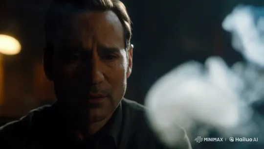 Contemplative Man in Smoke-Filled Mood – AI Generated Video | Hailuo AI