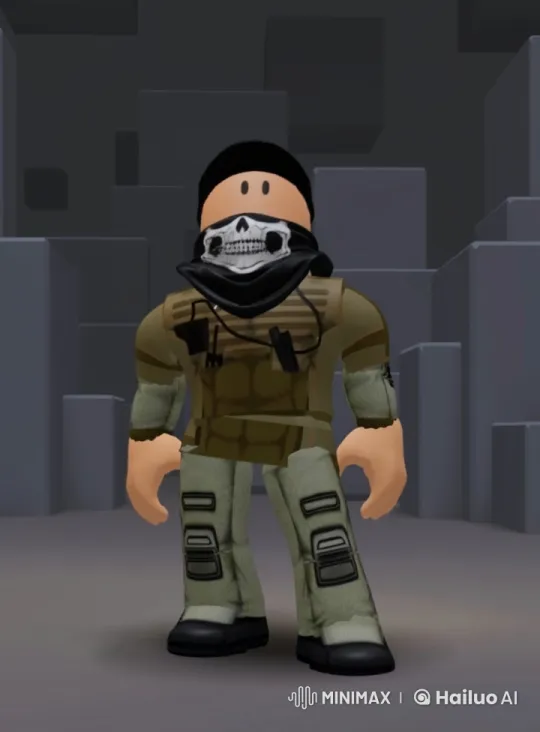 Tactical Soldier Smoking in Industrial Setting – AI Generated Video | Hailuo AI