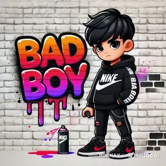 Bad Boys Mike and Marcus Create Graffiti Art – AI Generated Video | Hailuo AI