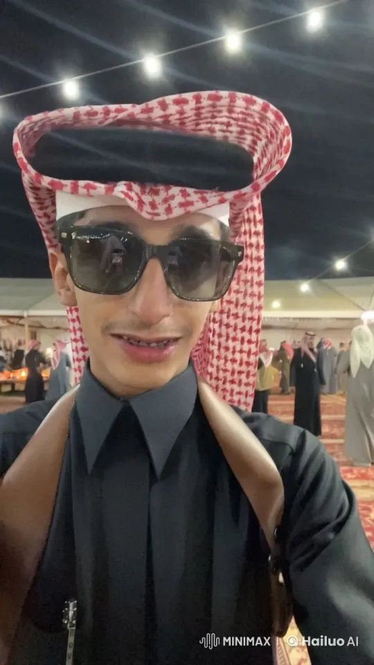 Traditional Middle Eastern Gathering with Nighttime Ambiance – AI Generated Video | Hailuo AI