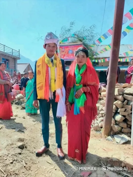 Traditional Nepali Celebration and Dance Performance – AI Generated Video | Hailuo AI