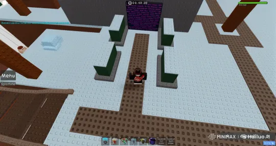 Roblox Game: Character Installs Toilet – AI Generated Video | Hailuo AI