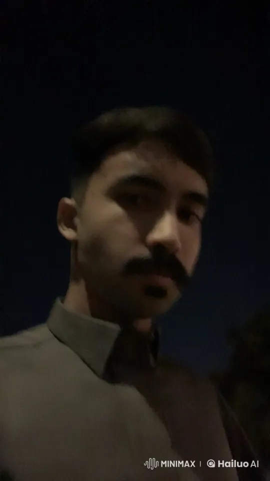 Man Smoking in Night's Quiet Solitude – AI Generated Video | Hailuo AI