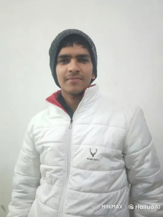 Model Showcasing Allen Solly Winter Jacket and Beanie – AI Generated Video | Hailuo AI