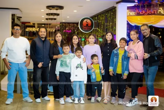 Adults and Children Argue, Scuffle Outside Restaurant – AI Generated Video | Hailuo AI