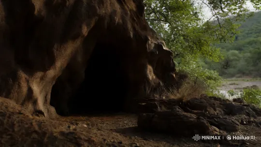Cro-Magnon Man Embarks on Journey in Pristine Prehistoric Landscape – AI Generated Video | Hailuo AI