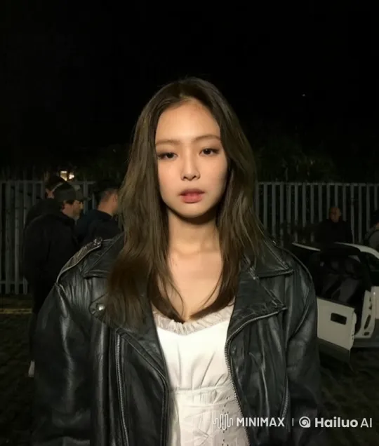 Nighttime Scene: Woman Smoking, Relaxed Atmosphere – AI Generated Video | Hailuo AI