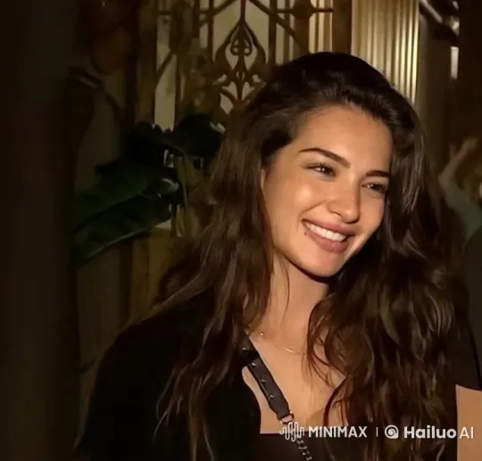 Woman Smoking by Decorative Railing in Dim Light – AI Generated Video | Hailuo AI