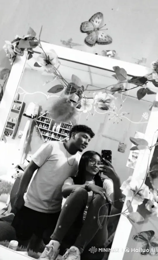 Young Couple Shares Affectionate Moment in Cozy Room – AI Generated Video | Hailuo AI