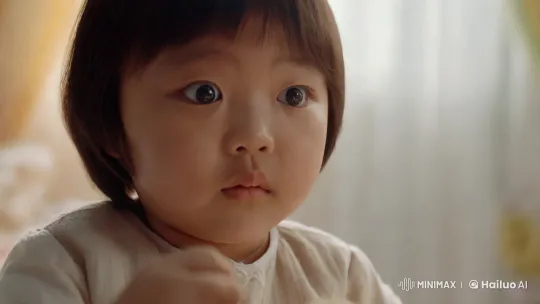Innocence and Protection: A Study of Childhood Serenity – AI Generated Video | Hailuo AI