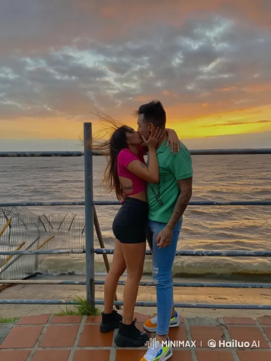 Romantic Sunset Proposal with Live2D Animation – AI Generated Video | Hailuo AI