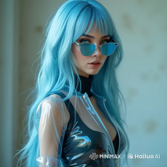 Futuristic Character in Reflective Outfit with Mesmerizing Movements – AI Generated Video | Hailuo AI