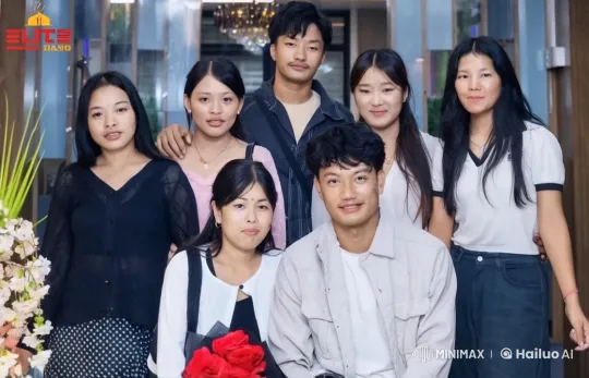 Group Conflict and Resolution Attempt at Formal Gathering – AI Generated Video | Hailuo AI