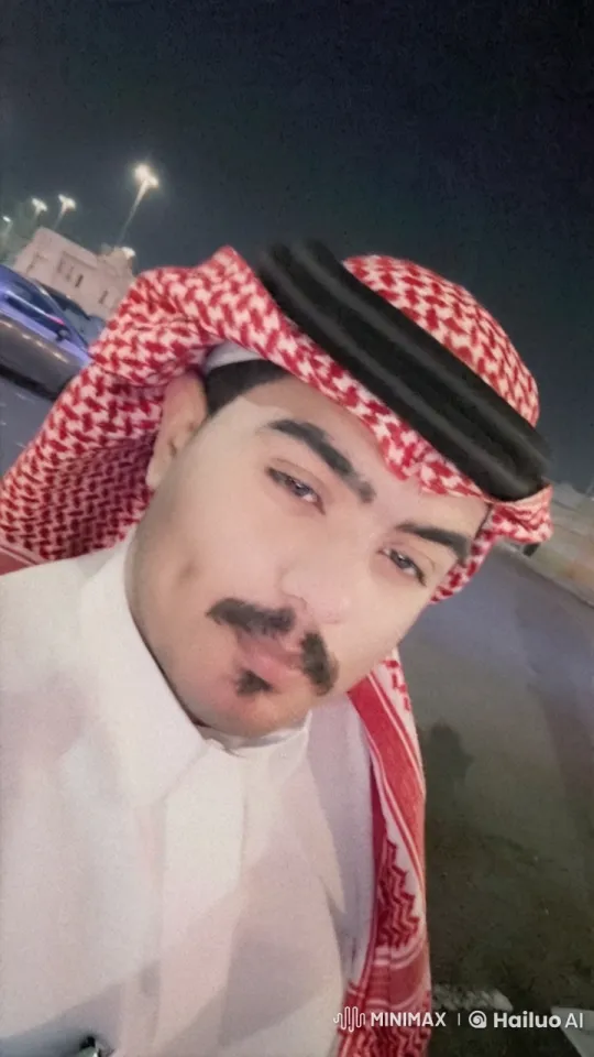 Arabic-Dressed Person Smokes Under Night Lights – AI Generated Video | Hailuo AI