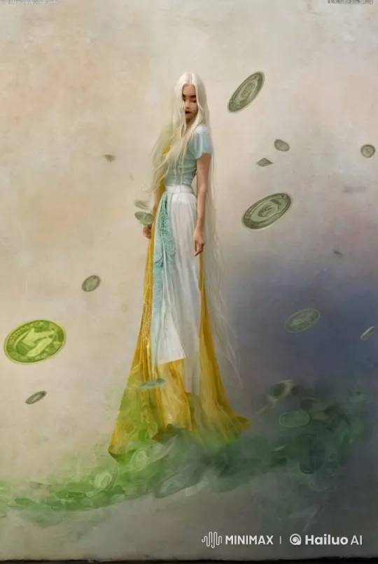Magical Awakening of a Floating Enchantress – AI Generated Video | Hailuo AI