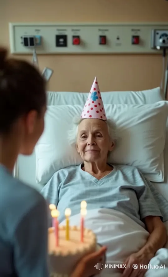 Hospital Birthday Surprise Turns Dark with Exploding Cake – AI Generated Video | Hailuo AI