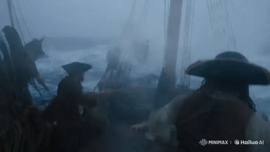 Pirate Ship Chaos: Kraken Attack in Found Footage Style – AI Generated Video | Hailuo AI
