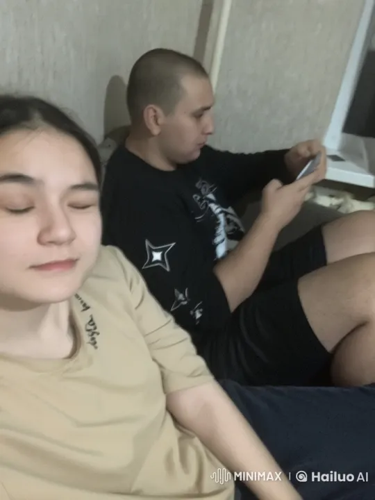 Intimate Indoor Moment Captured in Live2D Animation – AI Generated Video | Hailuo AI